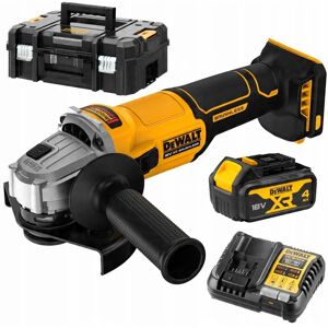 SZLIFIERKA KĄTOWA AKUMULATOROWA DEWALT DCG407M1T 1x4,0Ah BL 18V SZLIFIERKA KĄTOWA AKUMULATOROWA DEWALT DCG407M1T 1x4,0Ah BL 18V