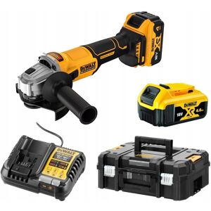 SZLIFIERKA KĄTOWA AKUMULATOROWA DEWALT DCG407M2T 2x4,0Ah BL 125MM SZLIFIERKA KĄTOWA AKUMULATOROWA DEWALT DCG407M2T 2x4,0Ah BL 125MM