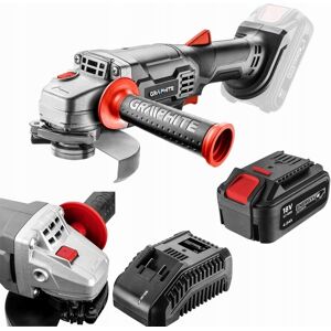 SZLIFIERKA KĄTOWA KĄTÓWKA 125mm + AKUMULATOR 4AH + ŁADOWARKA GRAPHITE SZLIFIERKA KĄTOWA KĄTÓWKA 125mm + AKUMULATOR 4AH + ŁADOWARKA GRAPHITE