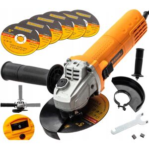 DeWalt SZLIFIERKA KĄTOWA SIECIOWA Riwall Pro 2000 W 230 V 125 mm DO METALU MOCNA DeWalt SZLIFIERKA KĄTOWA SIECIOWA Riwall Pro 2000 W 230 V 125 mm DO METALU MOCNA