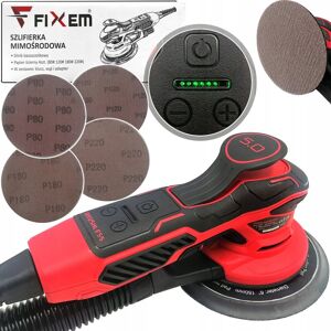 Fixem SZLIFIERKA MIMOŚRODOWA OSCYLACYJNA BEZSZCZOTKOWA 150mm 230V REGULACJA Fixem SZLIFIERKA MIMOŚRODOWA OSCYLACYJNA BEZSZCZOTKOWA 150mm 230V REGULACJA