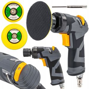 Powermat SZLIFIERKA MIMOŚRODOWA POLERKA PNEUMATYCZNA KĄTOWA 1/4' 6BAR 2PADY 50/75 MM Powermat SZLIFIERKA MIMOŚRODOWA POLERKA PNEUMATYCZNA KĄTOWA 1/4' 6BAR 2PADY 50/75 MM