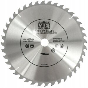 Inny producent TARCZA PIŁA DO DREWNA WIDIA 350 / 32 T40 INTER Inny producent TARCZA PIŁA DO DREWNA WIDIA 350 / 32 T40 INTER