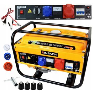 Einbach Trójfazowy agregat prądotwórczy generator 7,5km avr+ 12v 230v 400v 5500w Einbach Trójfazowy agregat prądotwórczy generator 7,5km avr+ 12v 230v 400v 5500w