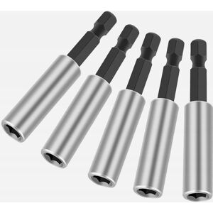Inny producent UCHWYTY BITY 5 SZTUK 60 MM MAGNETYCZNE PRZEDŁUŻENIA ADAPTERY STALOWE Inny producent UCHWYTY BITY 5 SZTUK 60 MM MAGNETYCZNE PRZEDŁUŻENIA ADAPTERY STALOWE