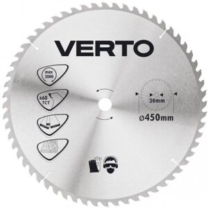 GTX Poland VERTO, Tarcza do pilarki, widiowa, 450 x 30 mm, 60 zębów, 61H150 GTX Poland VERTO, Tarcza do pilarki, widiowa, 450 x 30 mm, 60 zębów, 61H150