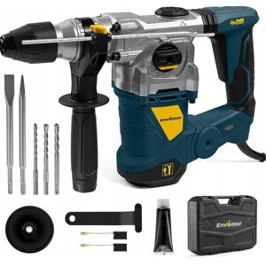 Inny producent WIERTARKA UDAROWA 1500W MŁOT WYBURZENIOWY WIERTŁA DŁUTA MOCNA Inny producent WIERTARKA UDAROWA 1500W MŁOT WYBURZENIOWY WIERTŁA DŁUTA MOCNA