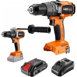 NEO TOOLS WIERTARKO WKRĘTARKA BEZSZ UDAR 100Nm +AKU 2AH ŁAD. NEO TOOLS WIERTARKO WKRĘTARKA BEZSZ UDAR 100Nm +AKU 2AH ŁAD.