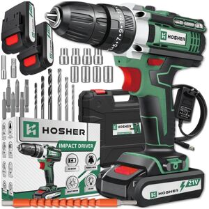 Inny producent WIERTARKO-WKRĘTARKA UDAROWA HOSHER 21V • 2x AKU 2.0Ah • ZESTAW + WALIZKA Inny producent WIERTARKO-WKRĘTARKA UDAROWA HOSHER 21V • 2x AKU 2.0Ah • ZESTAW + WALIZKA