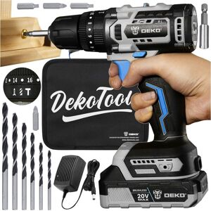 Inny producent Wiertarko Wkrętarka Z Udarem 42Nm Akumulatorowa Bity 6 Wierteł + Ładowarka Inny producent Wiertarko Wkrętarka Z Udarem 42Nm Akumulatorowa Bity 6 Wierteł + Ładowarka