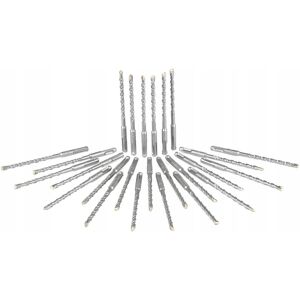 PSMART Wiertła do Betonu Sds+ Plus 6x160 25szt Wielopak PSMART Wiertła do Betonu Sds+ Plus 6x160 25szt Wielopak