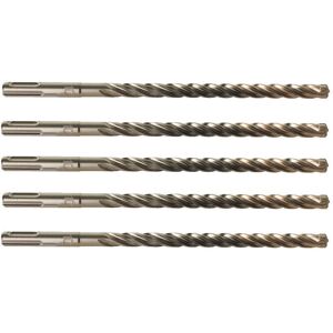 Wiertło SDS Milwaukee 10x215mm - zestaw 5 szt. Wiertło SDS Milwaukee 10x215mm - zestaw 5 szt.