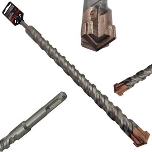 Wiertło do betonu Mertz końcówka krzyż SDS+ quadro cross M1357 22x400mm Wiertło do betonu Mertz końcówka krzyż SDS+ quadro cross M1357 22x400mm