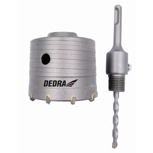 Wiertło koronkowe 80mm HM z uchwytem SDS+ DEDRA DED1506-D Wiertło koronkowe 80mm HM z uchwytem SDS+ DEDRA DED1506-D