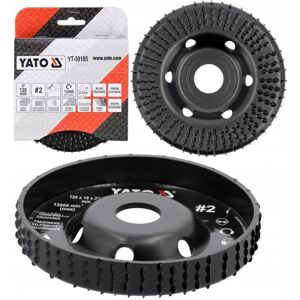 Yato Tarcza Frez Pełny Szlifierka Wypukły Tarnik 120X18Mm Nr2 Yato Yt-59185 Yato Tarcza Frez Pełny Szlifierka Wypukły Tarnik 120X18Mm Nr2 Yato Yt-59185