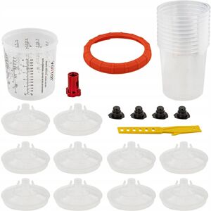 Vorfal ZBIORNIK PISTOLETU LAKIERNICZEGO KUBEK ZESTAW 10X SYSTEM PPS ADAPTER 16X1,5 Vorfal ZBIORNIK PISTOLETU LAKIERNICZEGO KUBEK ZESTAW 10X SYSTEM PPS ADAPTER 16X1,5