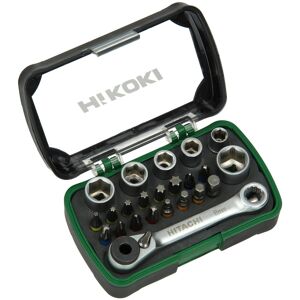 Zestaw bitów 25mm 24szt. Hikoki 750362 + uchwyt, adapter i grzechotka Zestaw bitów 25mm 24szt. Hikoki 750362 + uchwyt, adapter i grzechotka