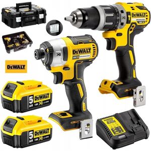 DeWalt ZESTAW COMBO UDAROWY XR 18V DCK P2 (DCD796+DCF887) 2x5.0Ah ŁADOWARKA TSTAK DeWalt ZESTAW COMBO UDAROWY XR 18V DCK P2 (DCD796+DCF887) 2x5.0Ah ŁADOWARKA TSTAK