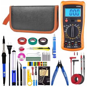 EUROKOMP Zestaw lutowniczy duży etui E6180 EUROKOMP Zestaw lutowniczy duży etui E6180