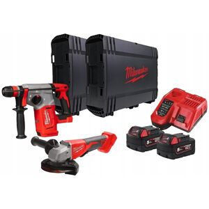 Inny producent Zestaw Milwaukee POWERPACK 18 V Set M18 BLPP2G-502X Inny producent Zestaw Milwaukee POWERPACK 18 V Set M18 BLPP2G-502X