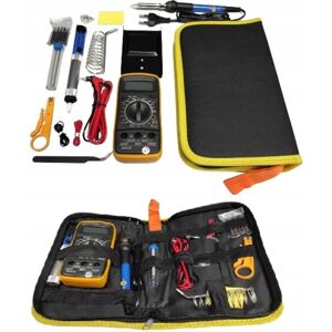 Zakręcony Koszyk ZESTAW NARZĘDZI ELEKTRYCZNYCH LUTOWNICA 60W MULTIMETR XL380L ORGANIZER Zakręcony Koszyk ZESTAW NARZĘDZI ELEKTRYCZNYCH LUTOWNICA 60W MULTIMETR XL380L ORGANIZER