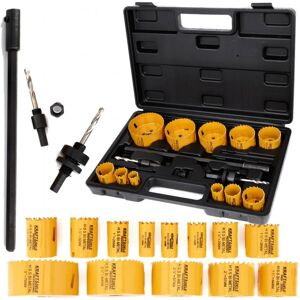 KRAFT&DELE ZESTAW OTWORNIC DO DREWNA I METALU 17szt. 19-76mm + ADAPTER WALIZKA KD10758 KRAFT&DELE ZESTAW OTWORNIC DO DREWNA I METALU 17szt. 19-76mm + ADAPTER WALIZKA KD10758