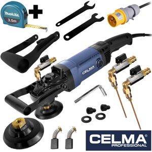 Zestaw Polerka do kamienia na mokro CELMA Professional PRAw 130D 1600W 110V 1750 obr + miara MAKITA 3,5m Zestaw Polerka do kamienia na mokro CELMA Professional PRAw 130D 1600W 110V 1750 obr + miara MAKITA 3,5m
