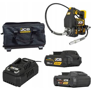 Zestaw Smarownicy JCB + Bateria 2 i 4 Ah + Ładowarka + Torba FULL OPCJA!! Zestaw Smarownicy JCB + Bateria 2 i 4 Ah + Ładowarka + Torba FULL OPCJA!!