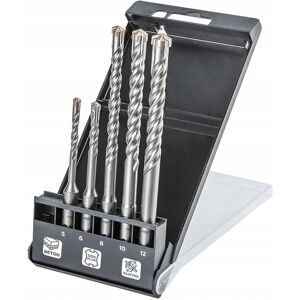 GTX Poland Zestaw wierteł do betonu SDS Plus, quatro, zestaw 5 szt. - 5, 6 x 110 mm + GTX Poland Zestaw wierteł do betonu SDS Plus, quatro, zestaw 5 szt. - 5, 6 x 110 mm +