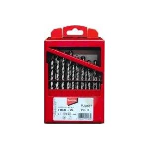 Zestaw wierteł do metalu Makita - 1-13mm, 25 szt. Zestaw wierteł do metalu Makita - 1-13mm, 25 szt.
