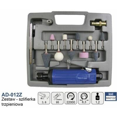 Adler MA012Z - 22 000 rpm - 1,2 kg - Pneumatyczny szlifierka Adler MA012Z - 22 000 rpm - 1,2 kg - Pneumatyczny szlifierka