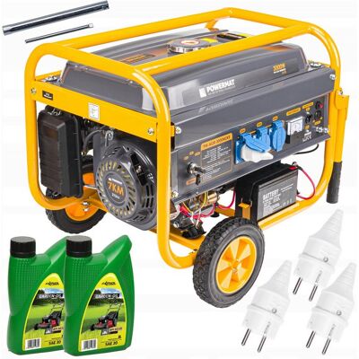 Powermat Agregat PRĄDOTWÓRCZY Generator 3000W 230V Rozruch PM-AGR-3000M2KE Powermat Agregat PRĄDOTWÓRCZY Generator 3000W 230V Rozruch PM-AGR-3000M2KE