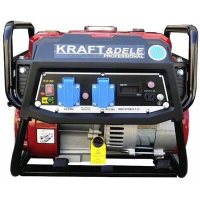 Kraft&dele Przenośny Jednofazowy Generator 1500W Kraft&dele Przenośny Jednofazowy Generator 1500W