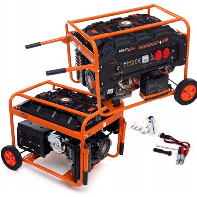 KRAFT&DELE Agregat Prądotwórczy Generator Prądu 5500W 230V 1Fazowy Rozruch Elektryczny KRAFT&DELE Agregat Prądotwórczy Generator Prądu 5500W 230V 1Fazowy Rozruch Elektryczny