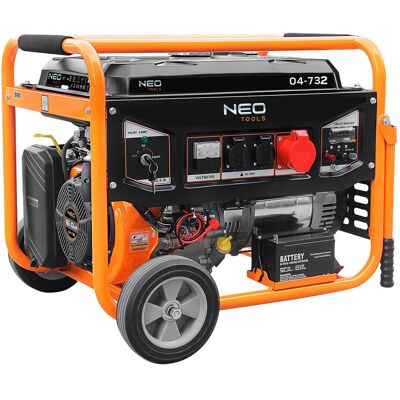 GTX Poland Agregat prądotwórczy przenośny trojfazowy generator prądu 7- 7,5kW NEO 04-732 GTX Poland Agregat prądotwórczy przenośny trojfazowy generator prądu 7- 7,5kW NEO 04-732