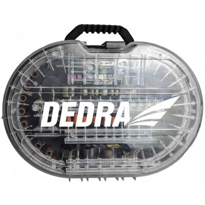 Akcesoria do frezarki wielofunkcyjnej, DEDRA 08T700 zestaw 287szt Akcesoria do frezarki wielofunkcyjnej, DEDRA 08T700 zestaw 287szt