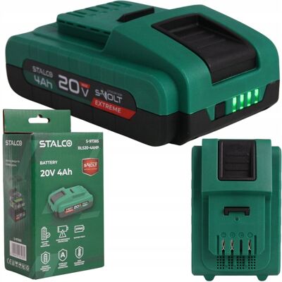 Akumulator Li-Ion Stalco 20 V 4 Ah Akumulator Li-Ion Stalco 20 V 4 Ah
