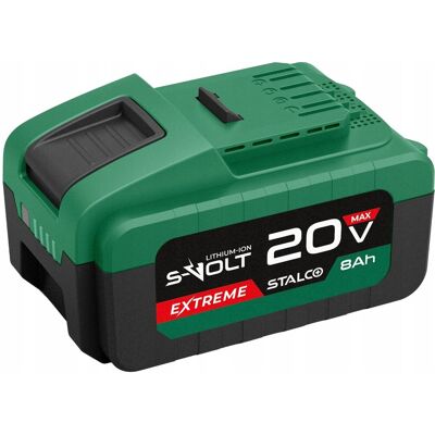 Akumulator Stalco 20V 8Ah BLS20-8AHP S-Volt Wskaźnik naładowania Wentylacja Akumulator Stalco 20V 8Ah BLS20-8AHP S-Volt Wskaźnik naładowania Wentylacja