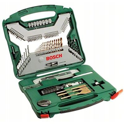Inny producent BOSCH Zestaw Wiertła Tytanowe i Wkrętaki 100 Elementów DIY Inny producent BOSCH Zestaw Wiertła Tytanowe i Wkrętaki 100 Elementów DIY
