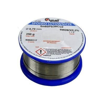 Cyna 0,70/250g/spoiwo LC60-SW26 Cynel Cyna 0,70/250g/spoiwo LC60-SW26 Cynel