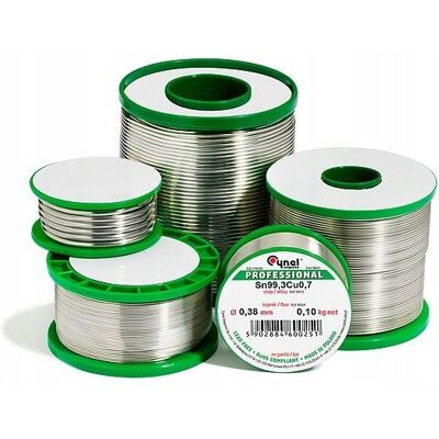 Cynel CYNA BEZOŁOWIOWA 0,25mm 100g Cynel CYNA BEZOŁOWIOWA 0,25mm 100g