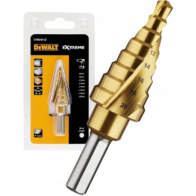DEWALT Wiertło stopniowe do metalu 6-20mm DT90248 DEWALT Wiertło stopniowe do metalu 6-20mm DT90248