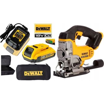 DEWALT WYRZYNARKA DCS 400W XR 18V BATERIA 2Ah 2.0Ah ŁADOWARKA TORBA ZESTAW DEWALT WYRZYNARKA DCS 400W XR 18V BATERIA 2Ah 2.0Ah ŁADOWARKA TORBA ZESTAW