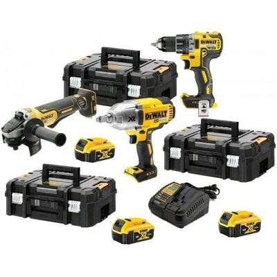 DEWALT.ZESTAW COMBO 18V DCD791 +DCG406 +DCF899HN 3x5,0Ah 3xTSTAK DEWALT.ZESTAW COMBO 18V DCD791 +DCG406 +DCF899HN 3x5,0Ah 3xTSTAK