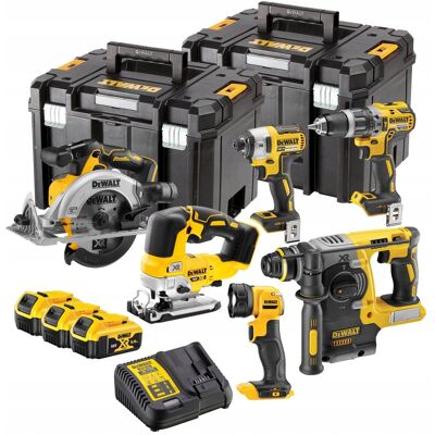 DEWALT ZESTAW COMBO 18V DCK690P3T 3X5,0Ah WKRĘTARKA KLUCZ WIERTARKA PIŁA DEWALT ZESTAW COMBO 18V DCK690P3T 3X5,0Ah WKRĘTARKA KLUCZ WIERTARKA PIŁA