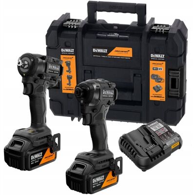 DEWALT ZESTAW XR 18V ZAKRĘTARKA KLUCZ UDAROWY 2X5AH DCK2224MP2T DEWALT ZESTAW XR 18V ZAKRĘTARKA KLUCZ UDAROWY 2X5AH DCK2224MP2T
