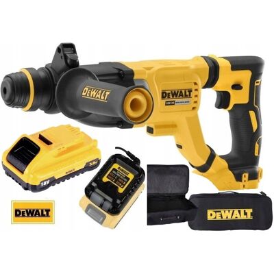 DeWALT ZESTAW XR MŁOTOWIERTARKA UDAR DCH SDS+ 3.0J BATERIA 3.0Ah 3Ah TORBA DeWALT ZESTAW XR MŁOTOWIERTARKA UDAR DCH SDS+ 3.0J BATERIA 3.0Ah 3Ah TORBA