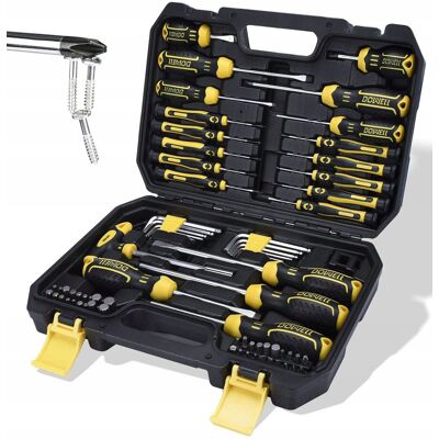 Inny producent DOWELL Zestaw Magnetycznych Wkrętaków 108 Elementów Schlitz Phillips Torx Inny producent DOWELL Zestaw Magnetycznych Wkrętaków 108 Elementów Schlitz Phillips Torx