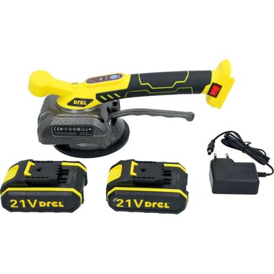 DREL Przyssawka wibracyjna do płytek 130 mm 2x21V poziomowanie DREL Przyssawka wibracyjna do płytek 130 mm 2x21V poziomowanie