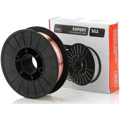 Ideal Drut spawalniczy Mig SG2 ø1,0mm 5kg EXPERT ER70S-6 Ideal Drut spawalniczy Mig SG2 ø1,0mm 5kg EXPERT ER70S-6